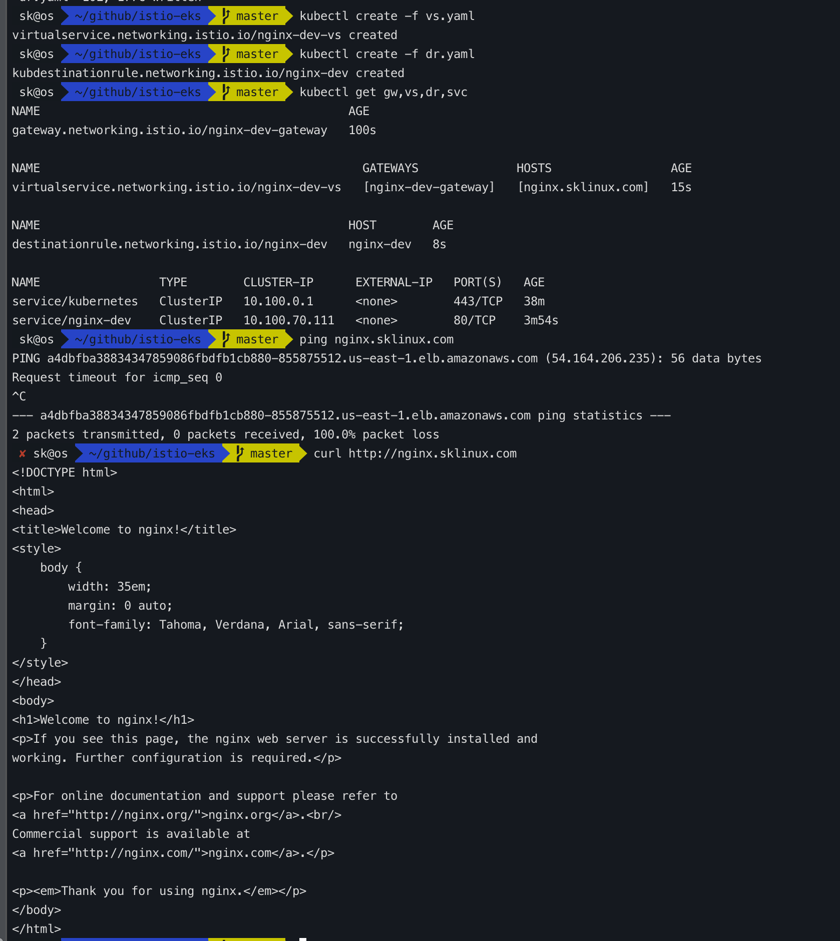 istio-status